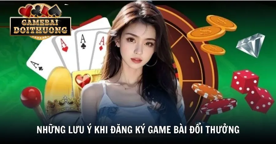 Lưu ý khi đăng ký game bài đổi thưởng